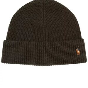 Polo by Ralph Lauren Olive Signature Cuff Hat